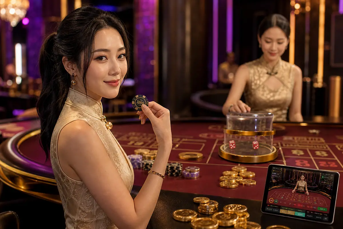 pissy888 Casino meja baccarat dealer langsung
